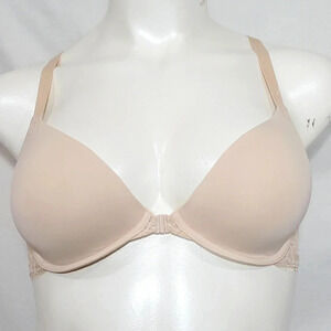 32DDD DKNY 458209 Signature Lace T-Back Underwire Bra‎ Pretty Nude